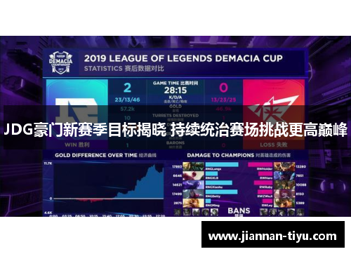 JDG豪门新赛季目标揭晓 持续统治赛场挑战更高巅峰